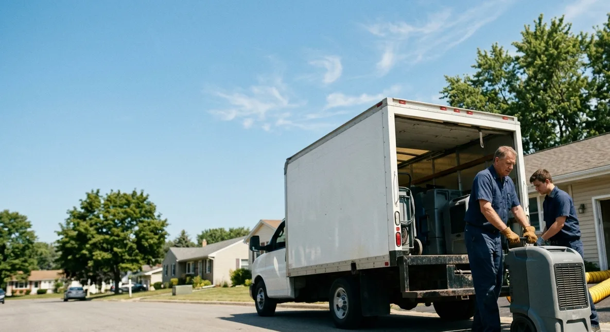 Water Damage Cleanup in Commerce Township, MI near me